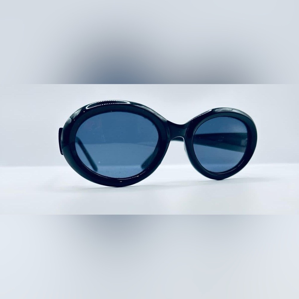 Vintage Nine West Black Oval Sunglasses Frames Only